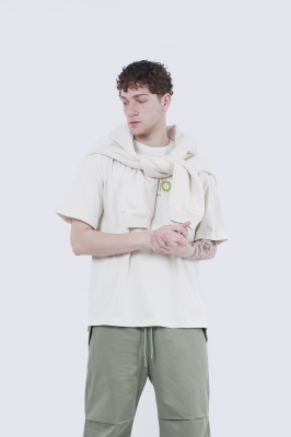 تیشرت آستین کوتاه چاپی مردانه