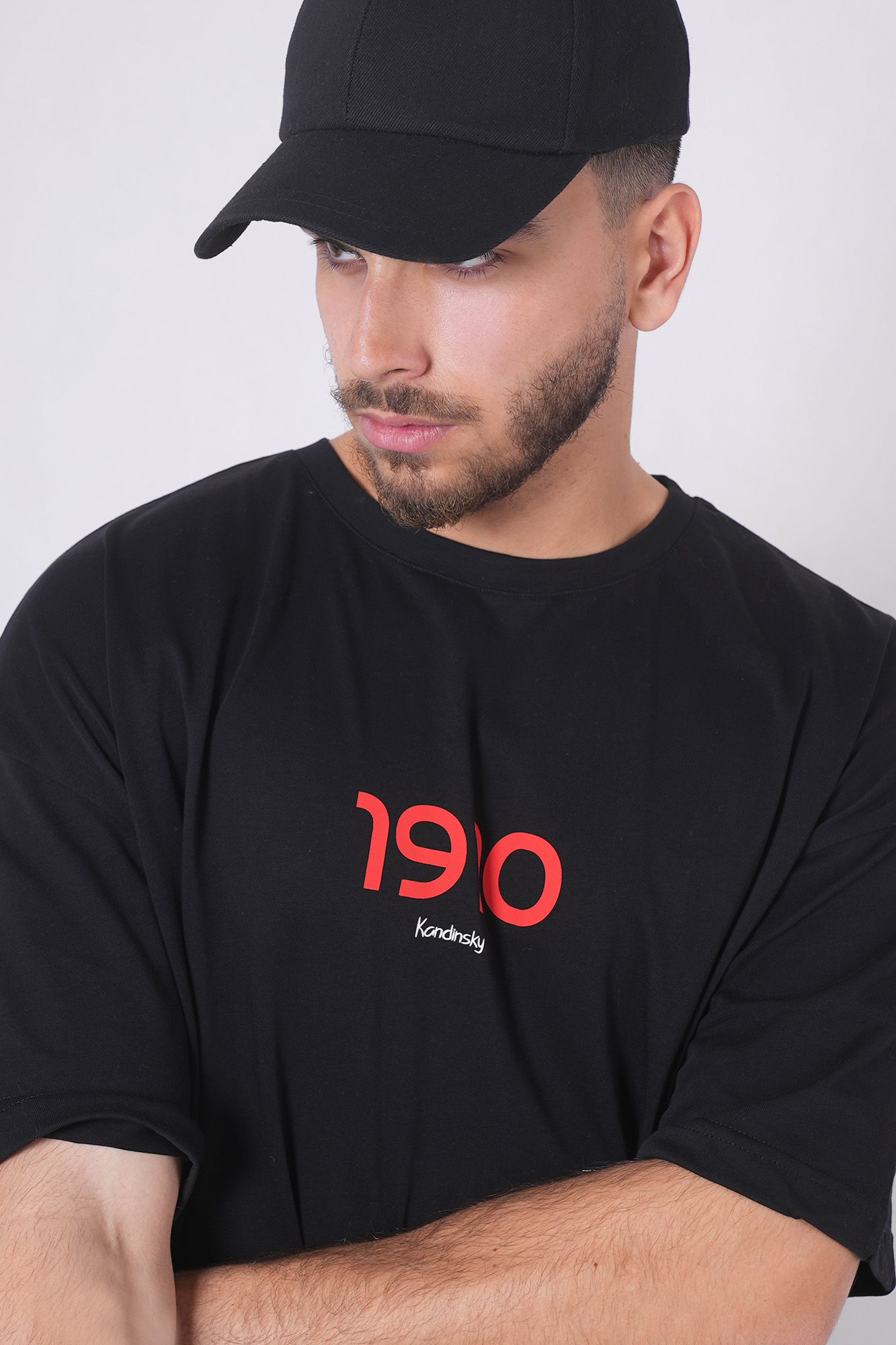 تیشرت آستین کوتاه چاپی مردانه