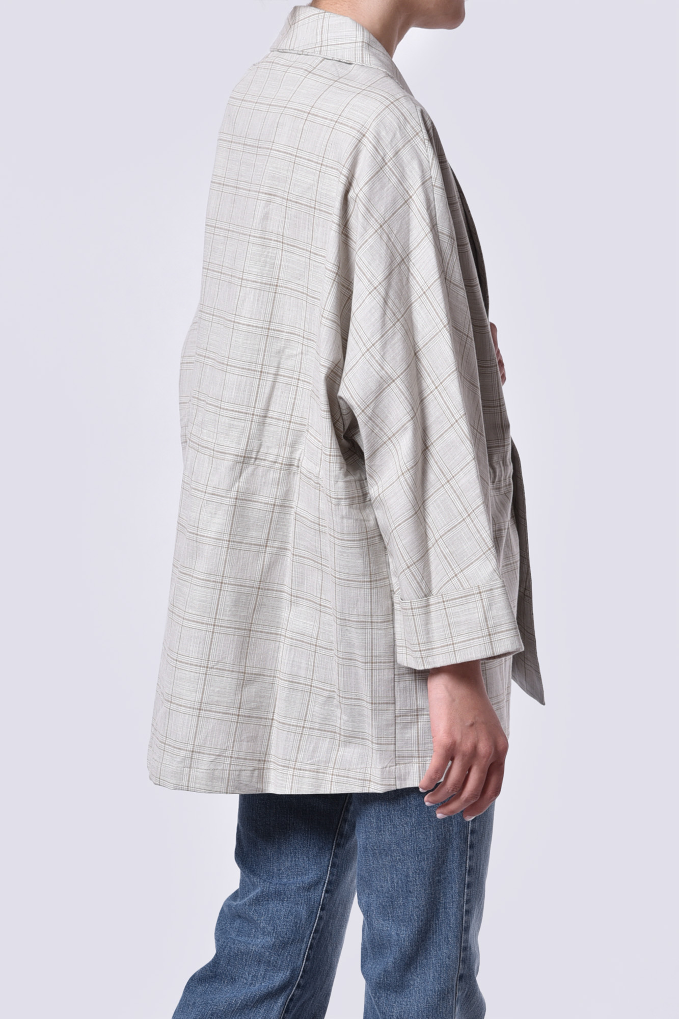 مانتو غیر رسمی چهارخانه زنانه