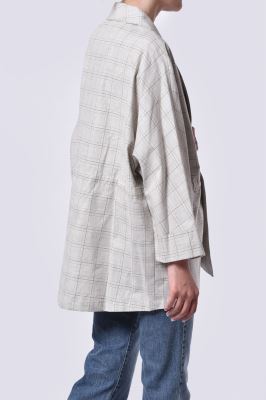 مانتو غیر رسمی چهارخانه زنانه