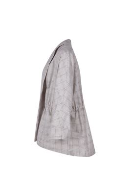 مانتو غیر رسمی چهارخانه زنانه