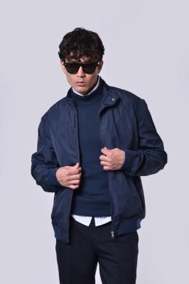 کاپشن کوتاه ساده مردانه