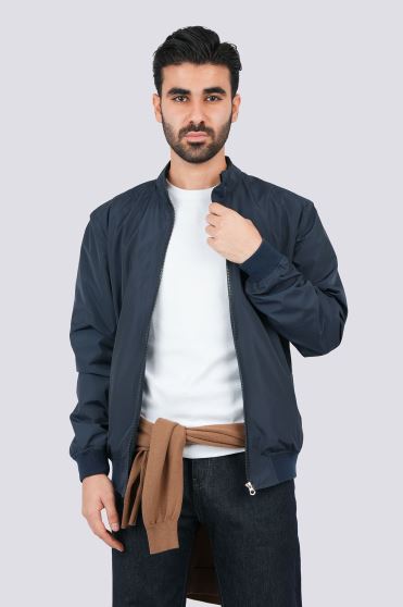 کاپشن کوتاه ساده مردانه