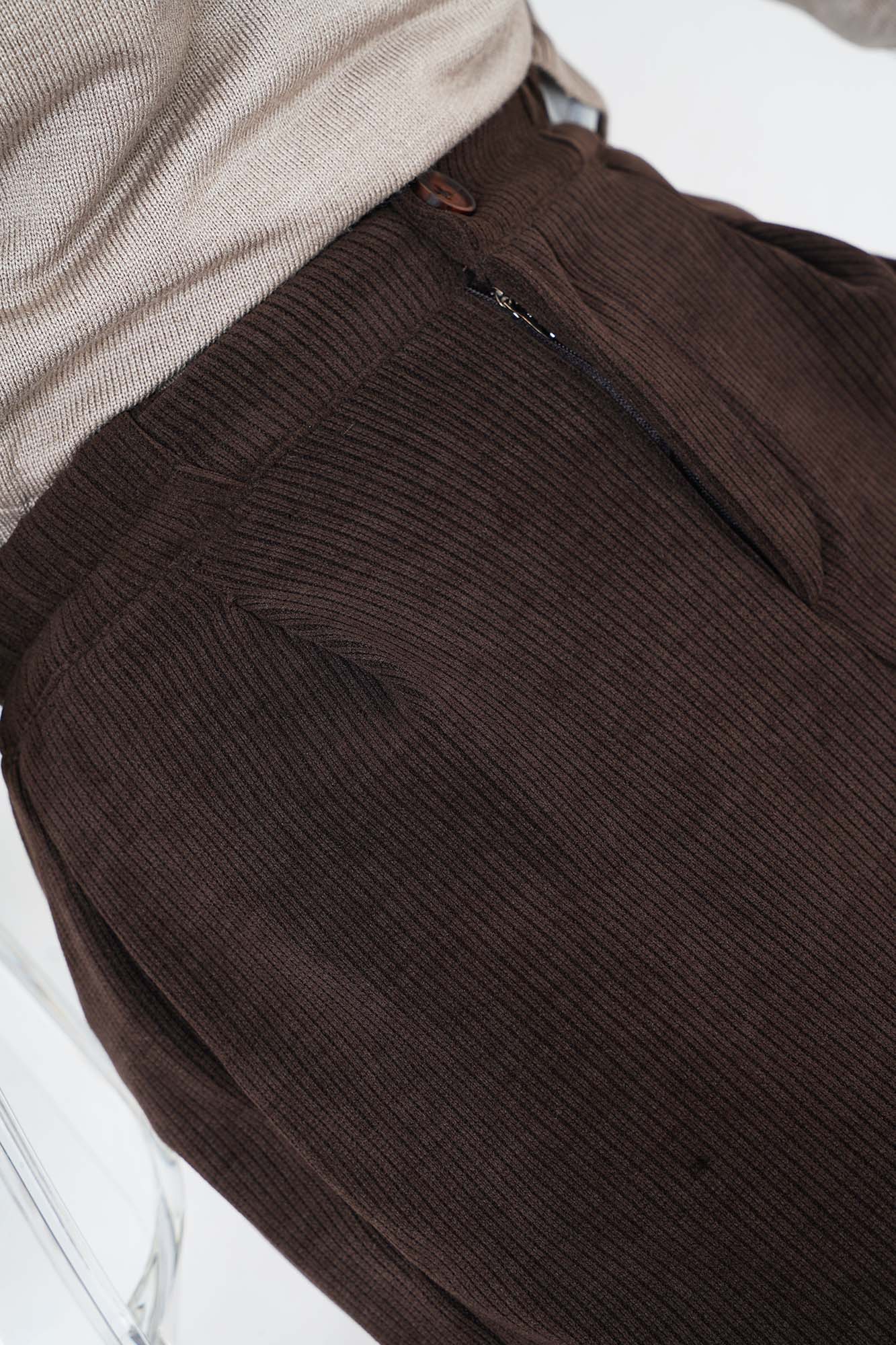 شلوار مخمل ساده زنانه