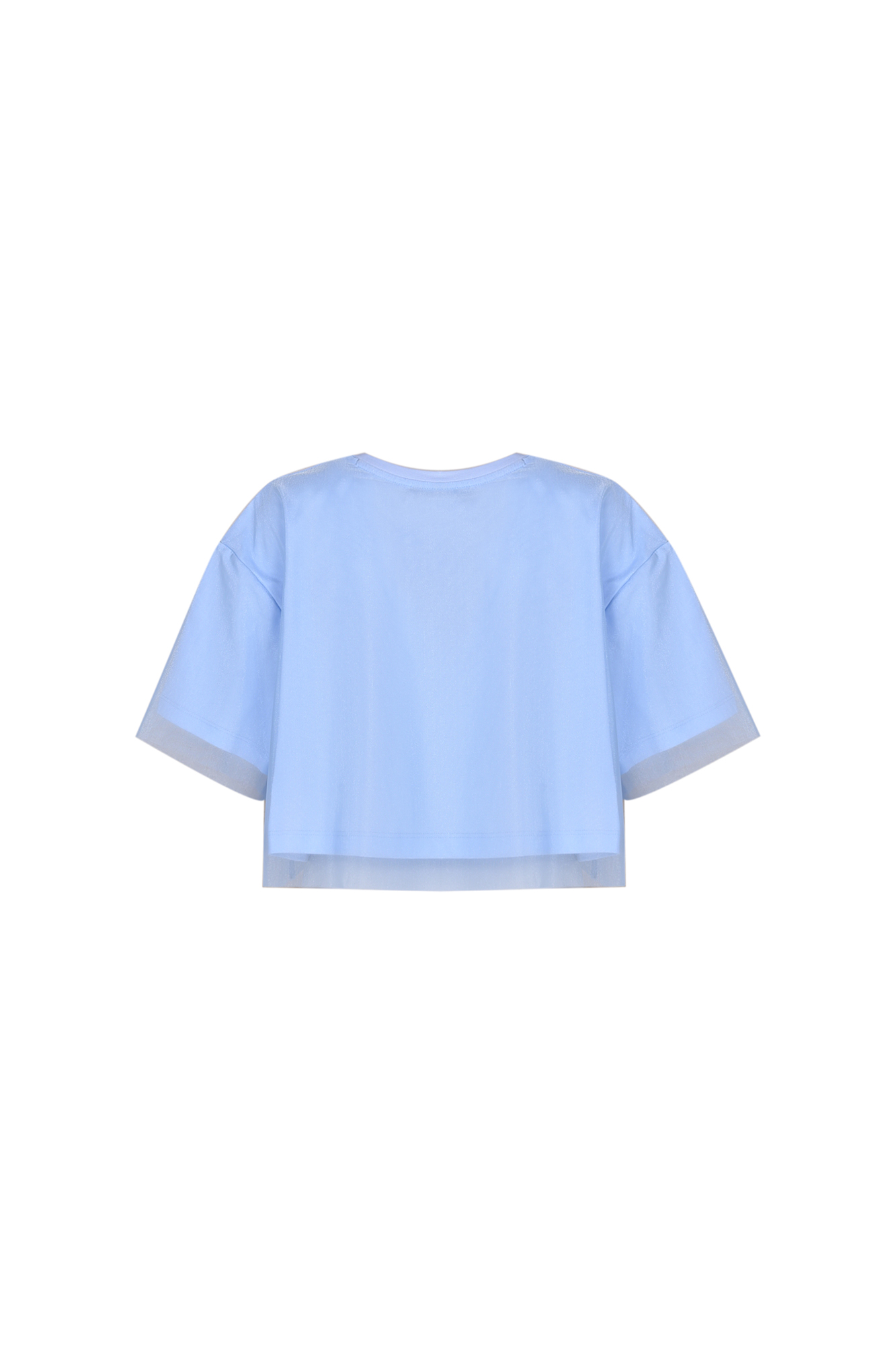 تیشرت آستین کوتاه گلدوزی دار زنانه