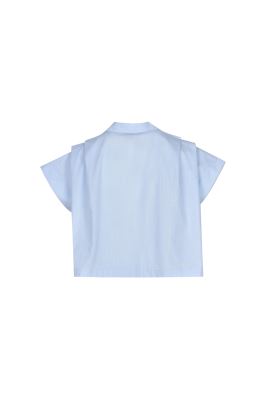 شومیز آستین کوتاه ساده زنانه