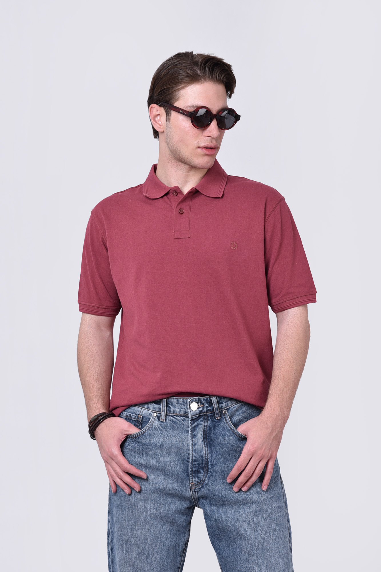 پولوشرت آستین کوتاه بیسیک