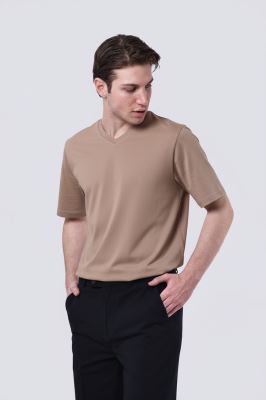 تی شرت یقه هفت بیسیک