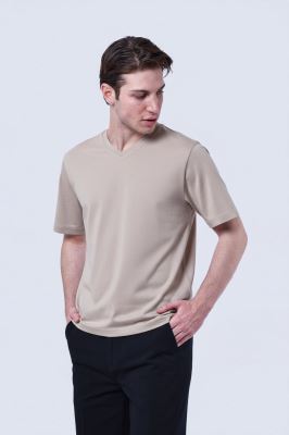 تی شرت یقه هفت بیسیک