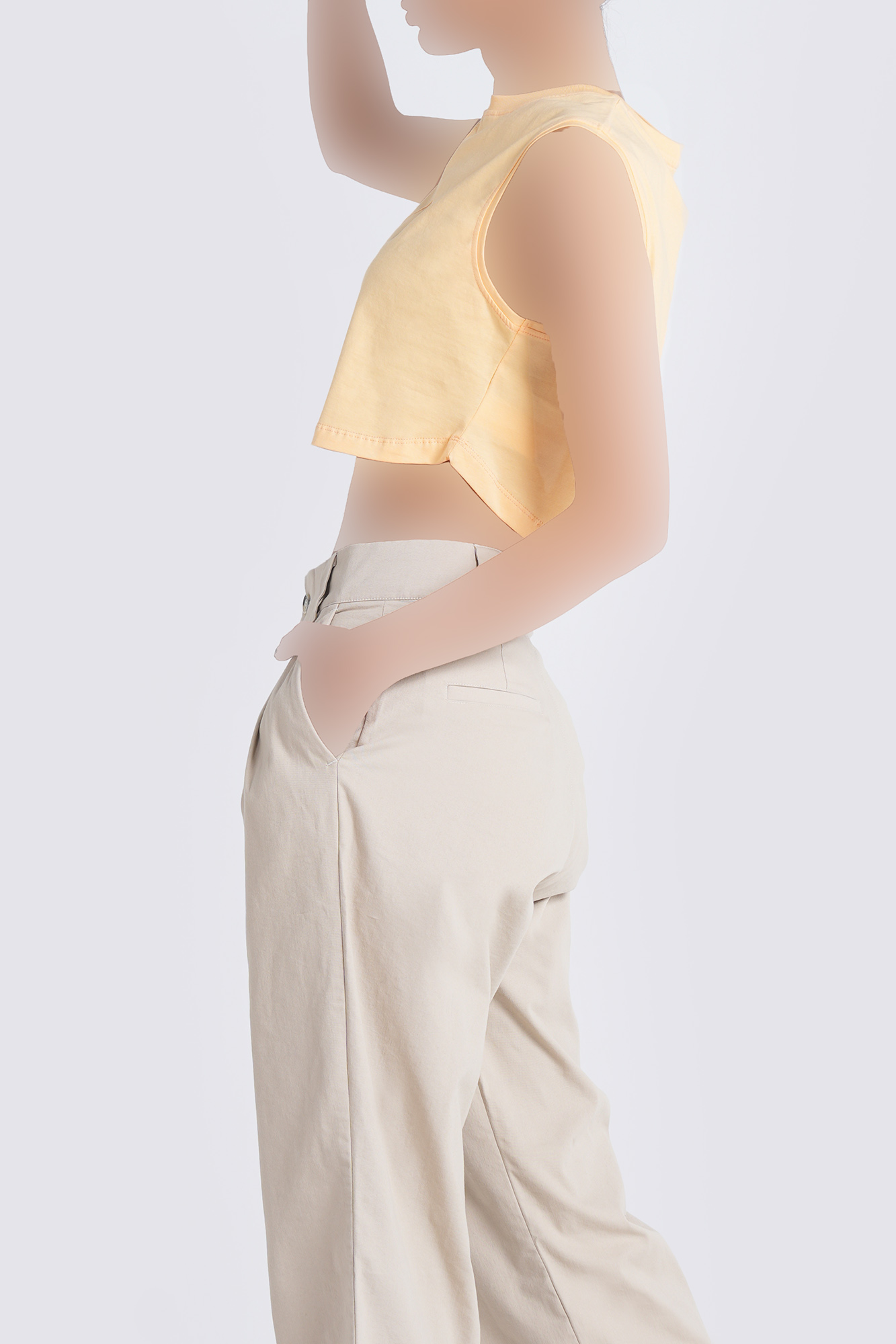 تاپ تیشرتی ساده زنانه