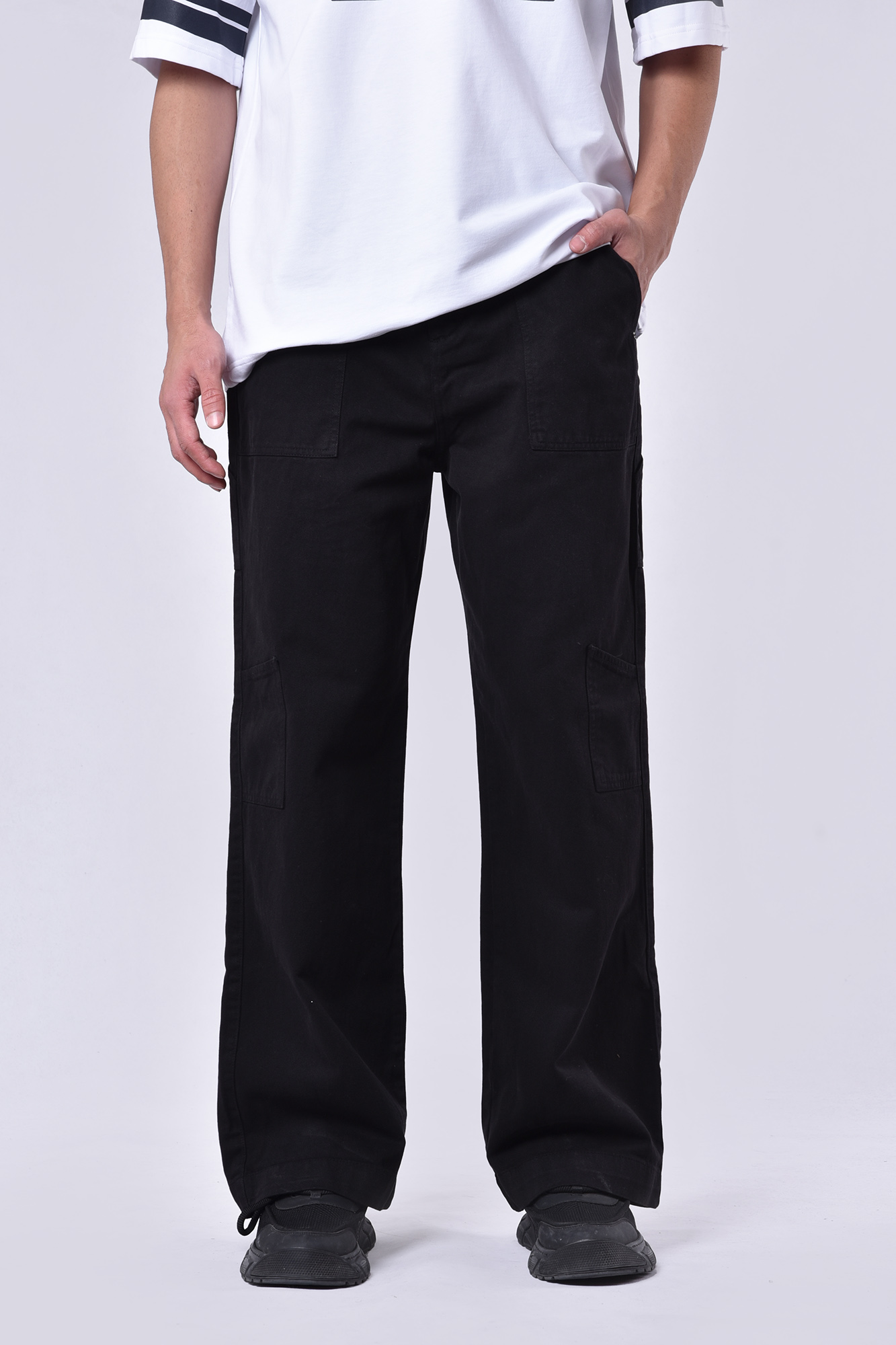 شلوار بگ ساده مردانه