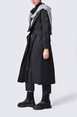 بارانی (ترنچ کت) ساده زنانه