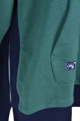 هودی دو رنگ ساده زنانه