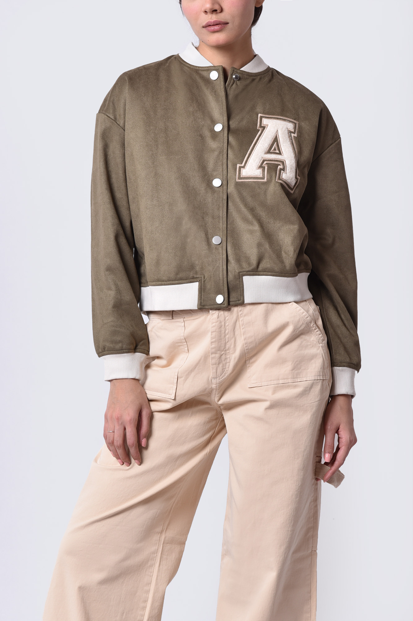 بامبر جکت ساده زنانه