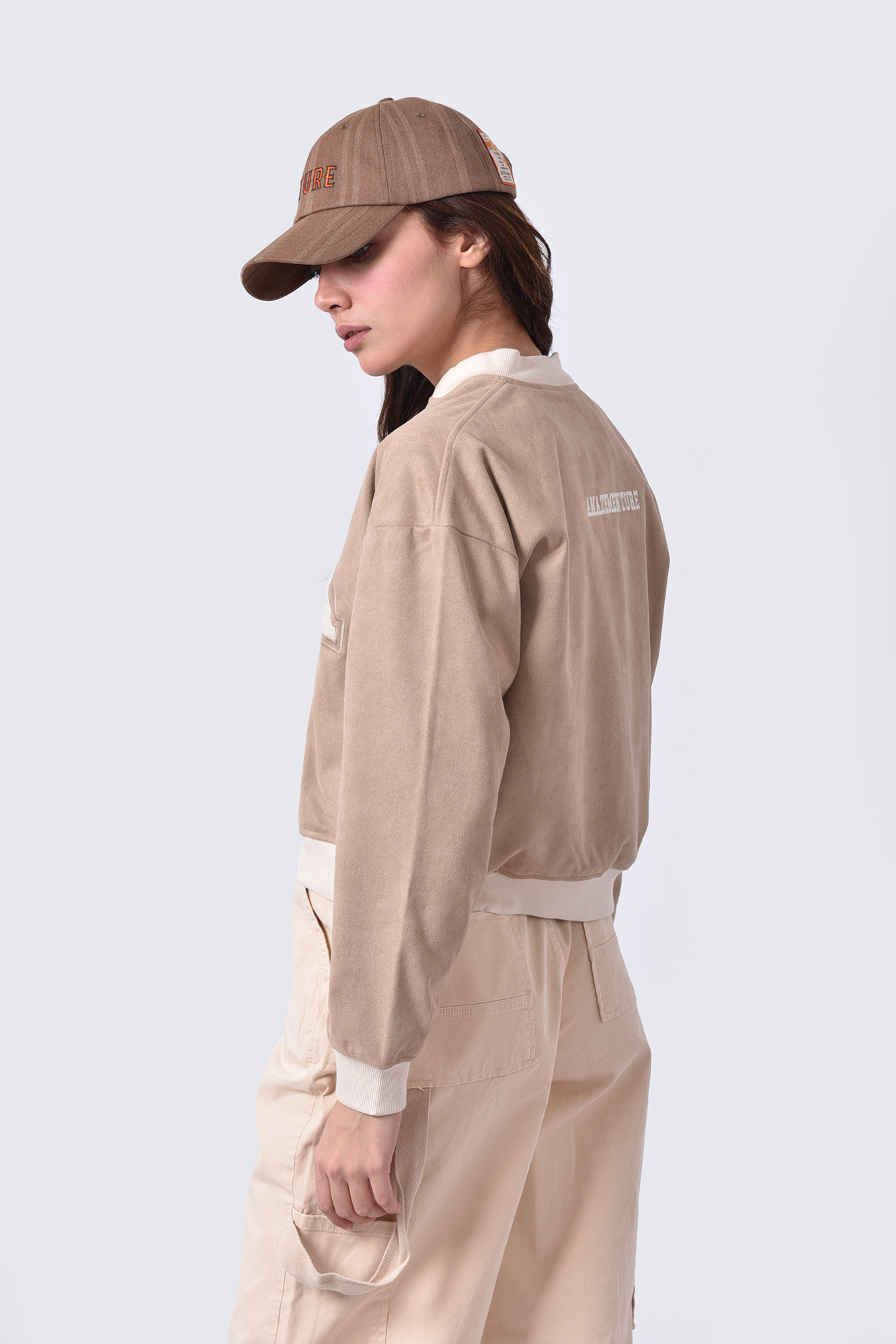 بامبر جکت ساده زنانه