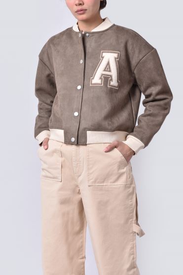 بامبر جکت ساده زنانه