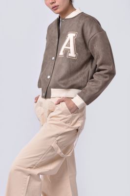 بامبر جکت ساده زنانه