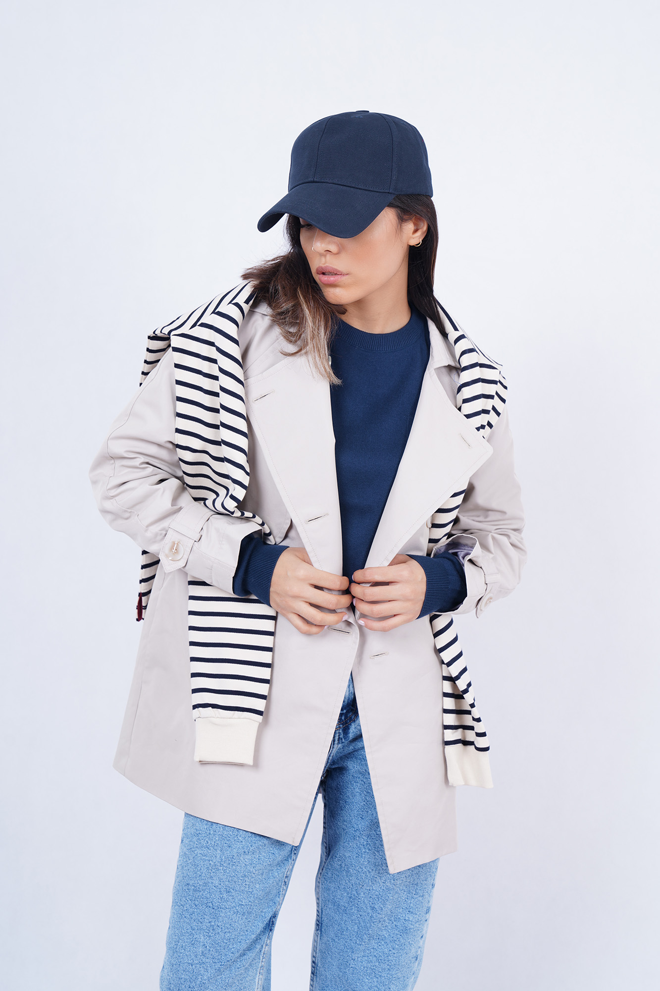 مانتو غیر رسمی ساده زنانه