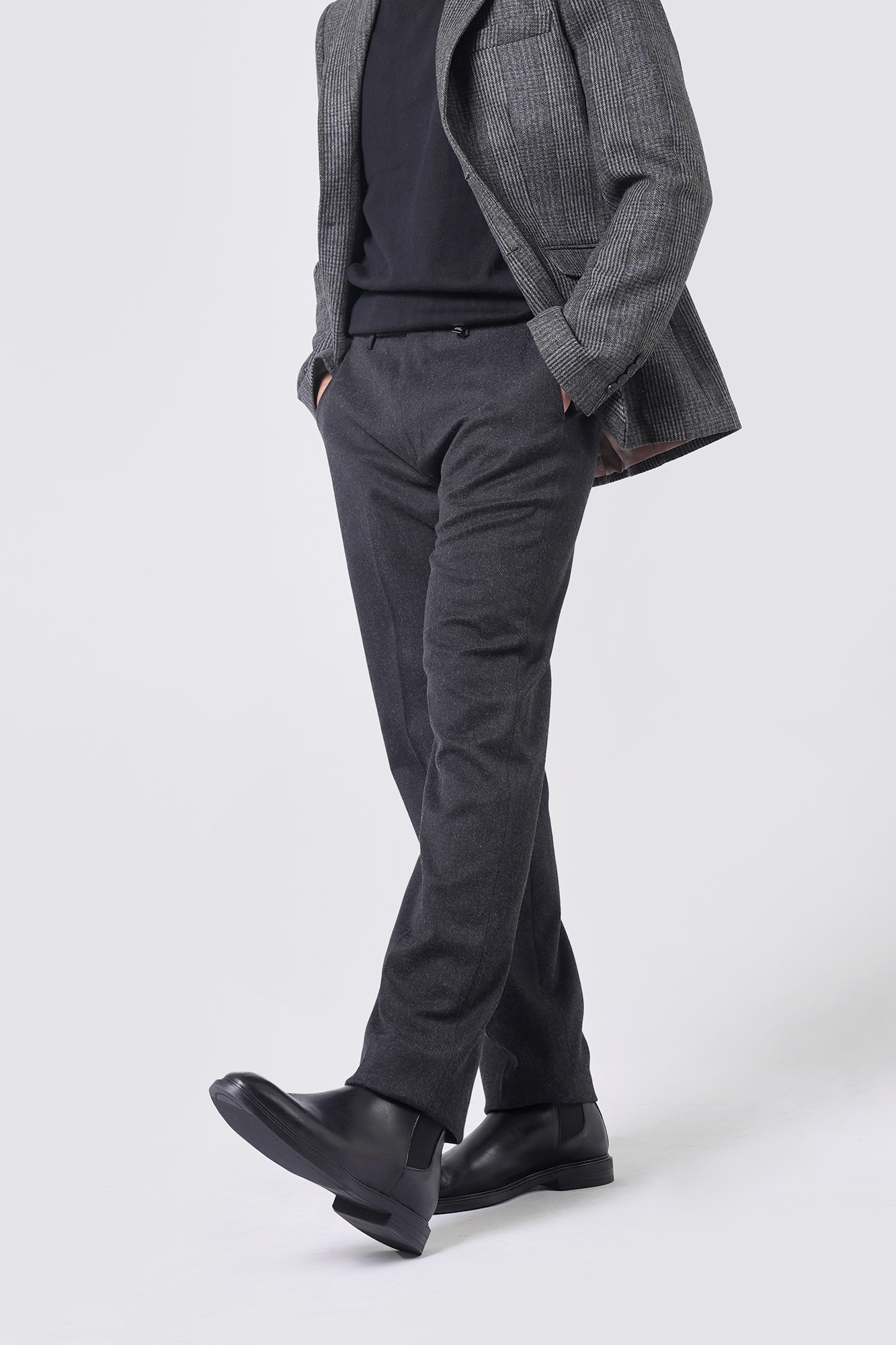 شلوار پشمی ساده مردانه