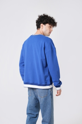 تیشرت آستین بلند چاپی مردانه