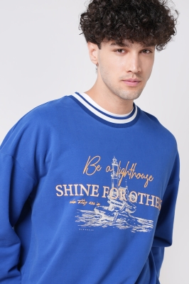 تیشرت آستین بلند چاپی مردانه