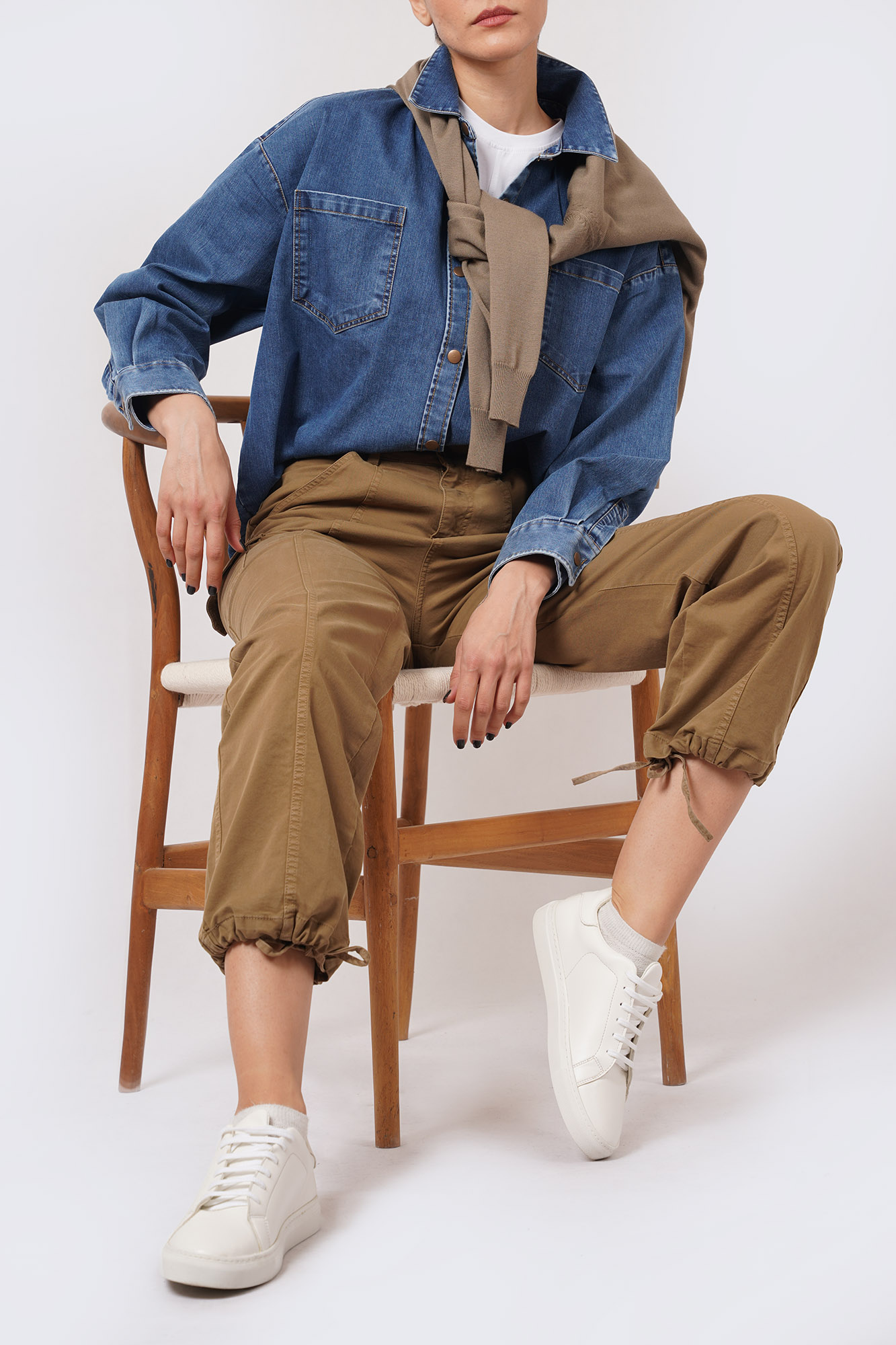 شومیز آستین بلند ساده زنانه