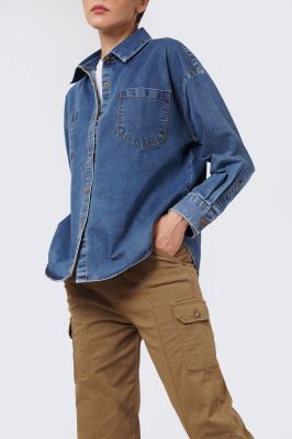 شومیز آستین بلند ساده زنانه