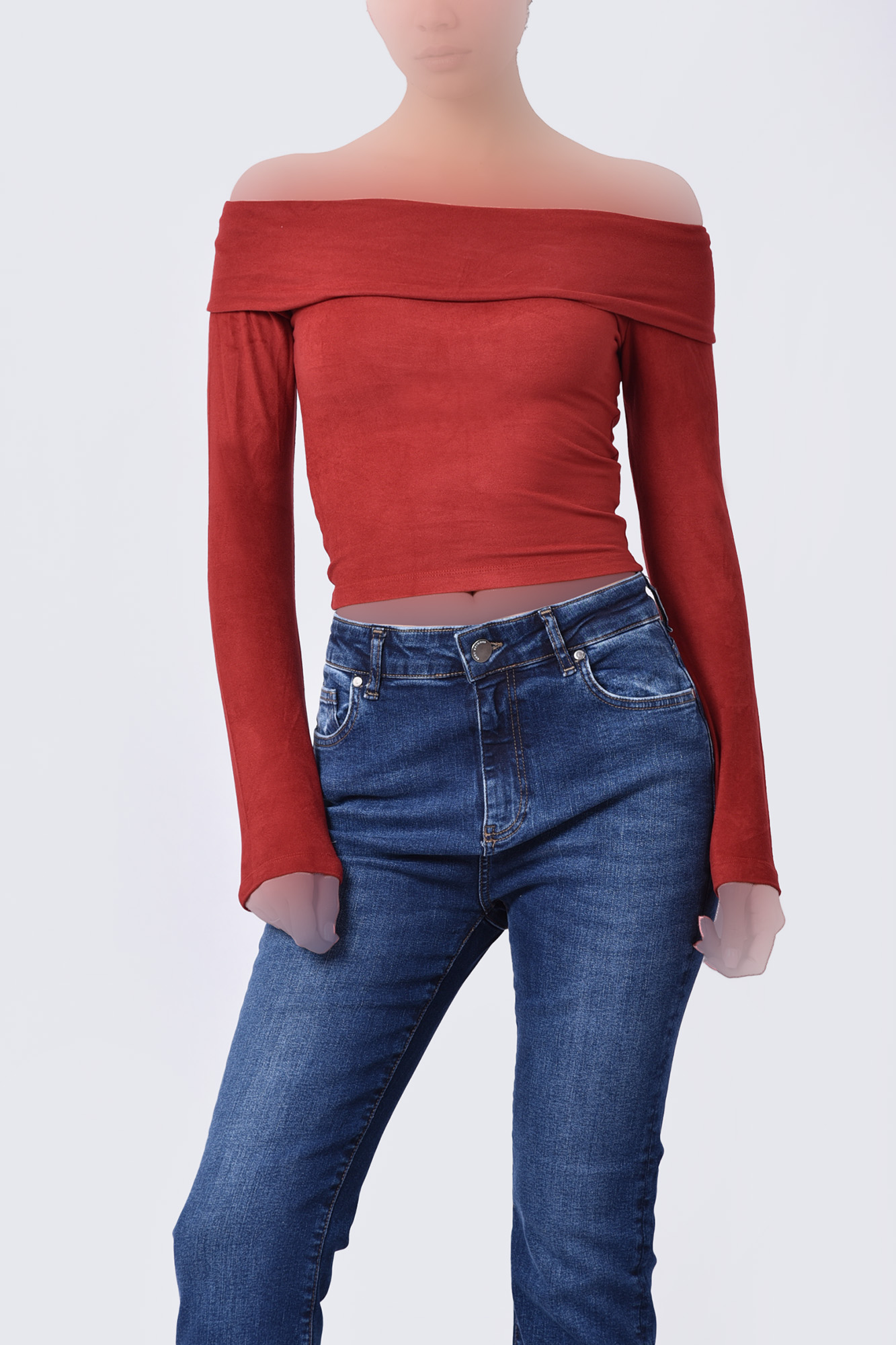 بلوز آستین بلند ساده زنانه