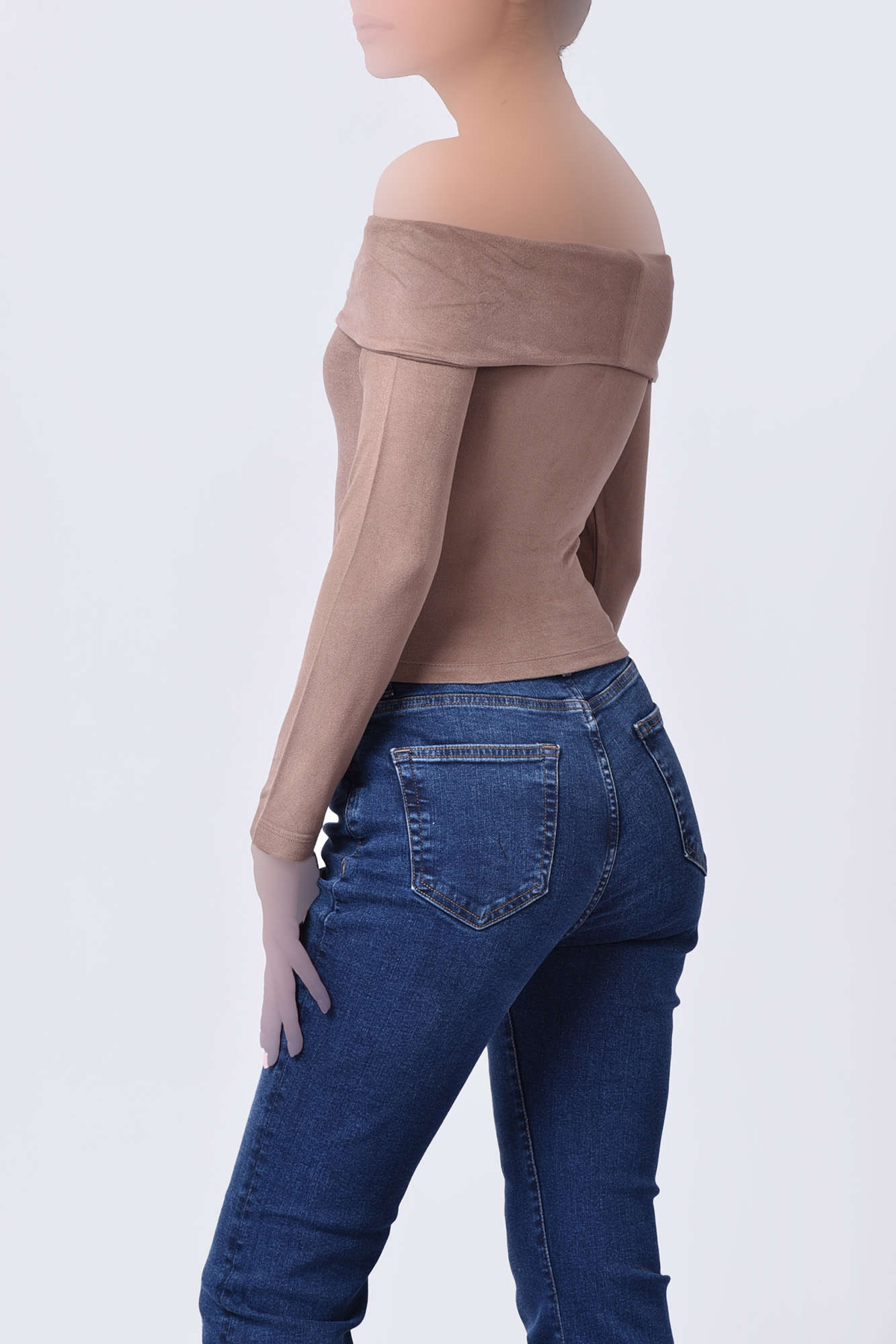 بلوز آستین بلند ساده زنانه