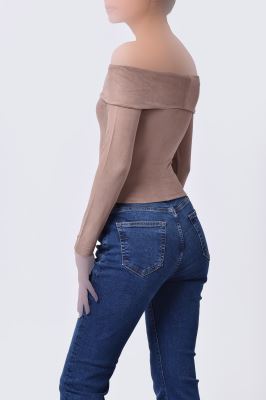 بلوز آستین بلند ساده زنانه