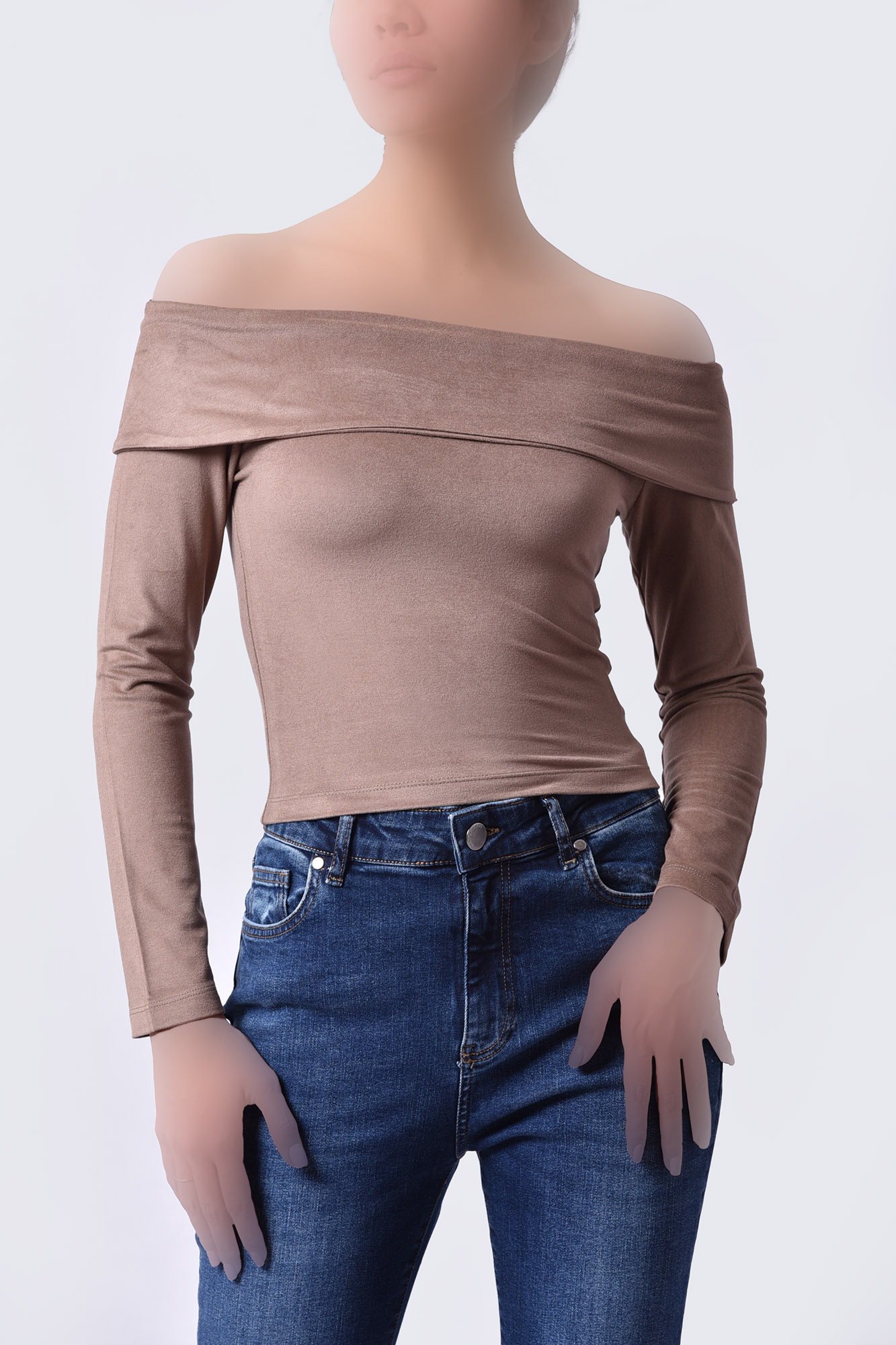 بلوز آستین بلند ساده زنانه