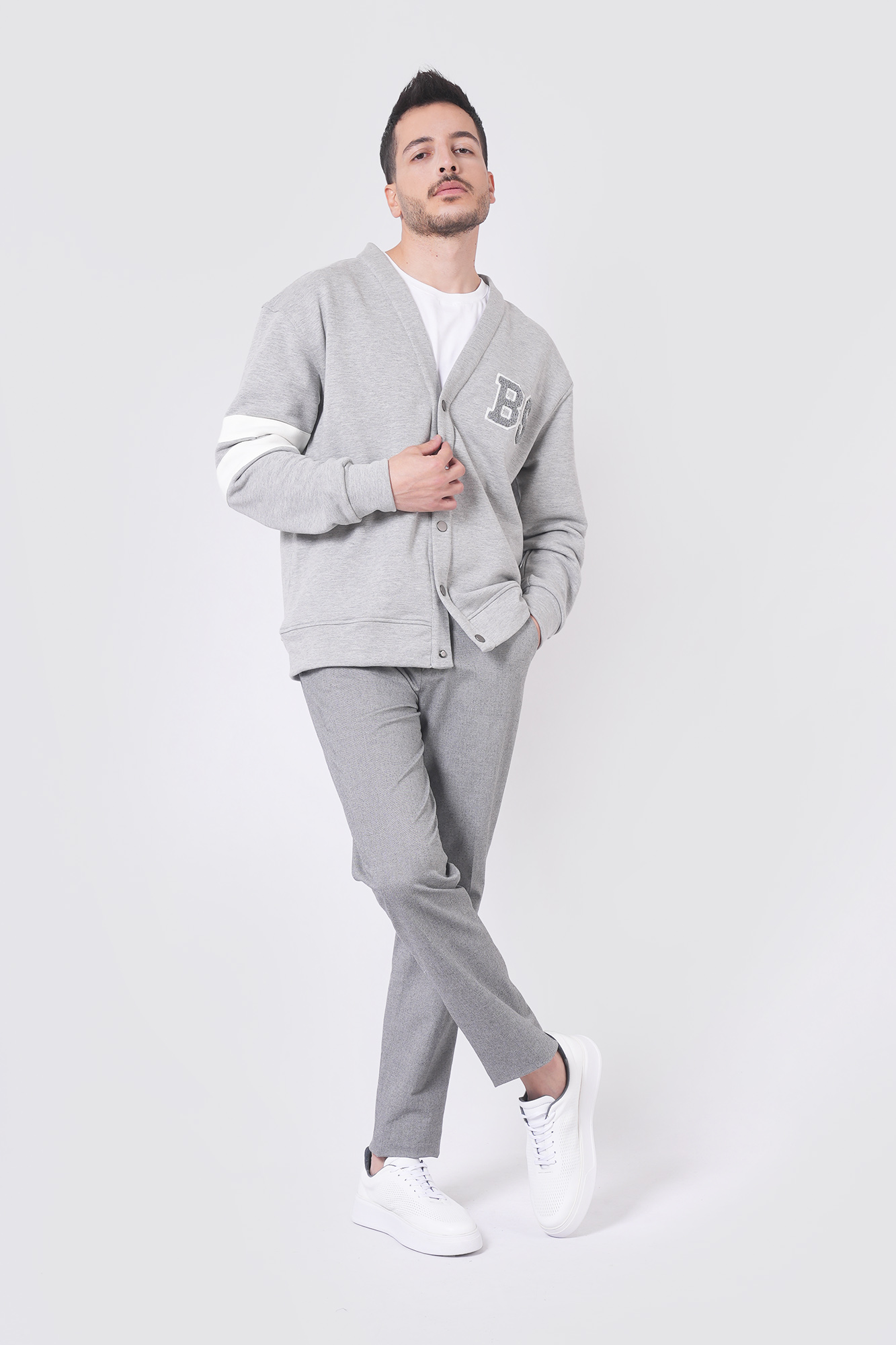 بامبر جکت گلدوزی مردانه