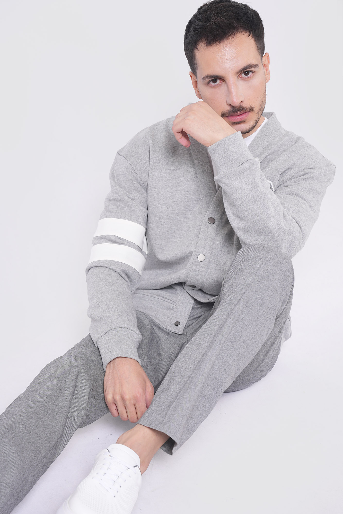 بامبر جکت گلدوزی مردانه