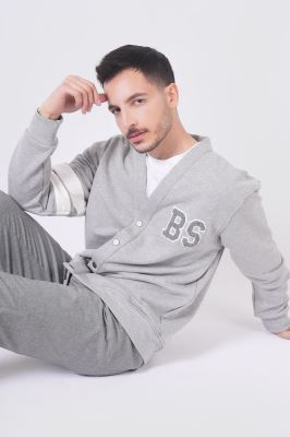 بامبر جکت گلدوزی مردانه