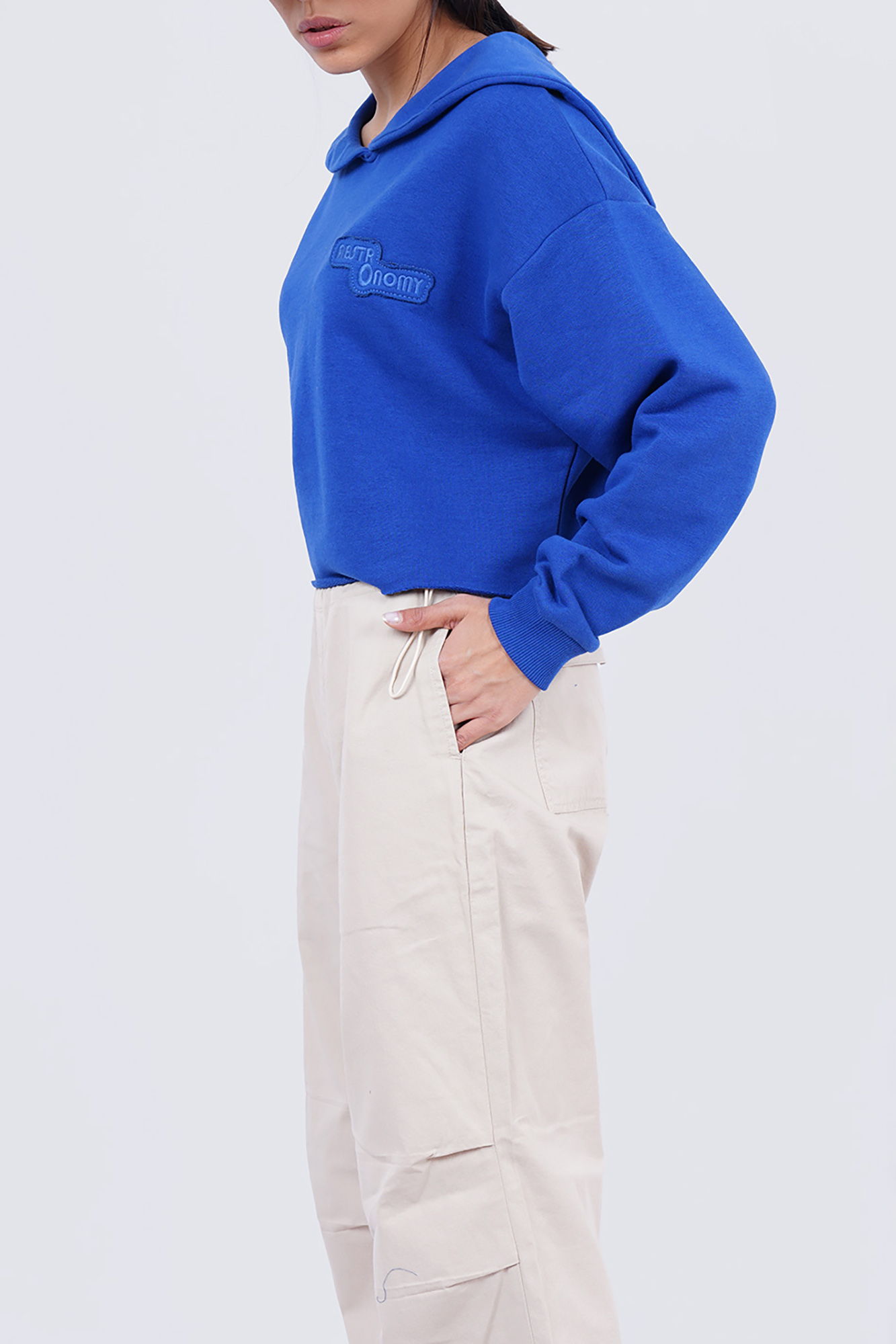 تیشرت آستین بلند گلدوزی زنانه