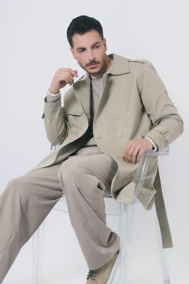 بارانی ساده مردانه