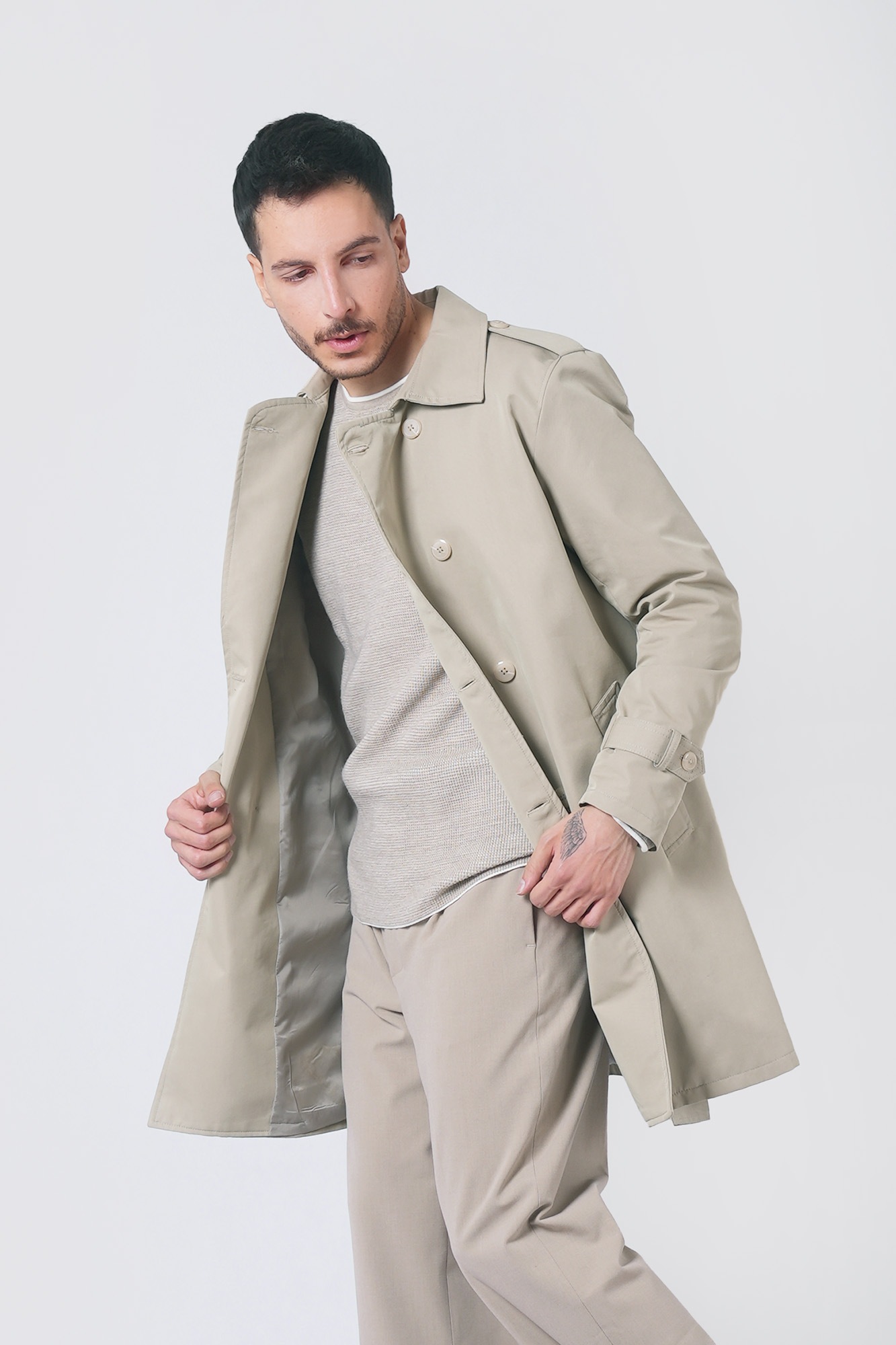 بارانی ساده مردانه