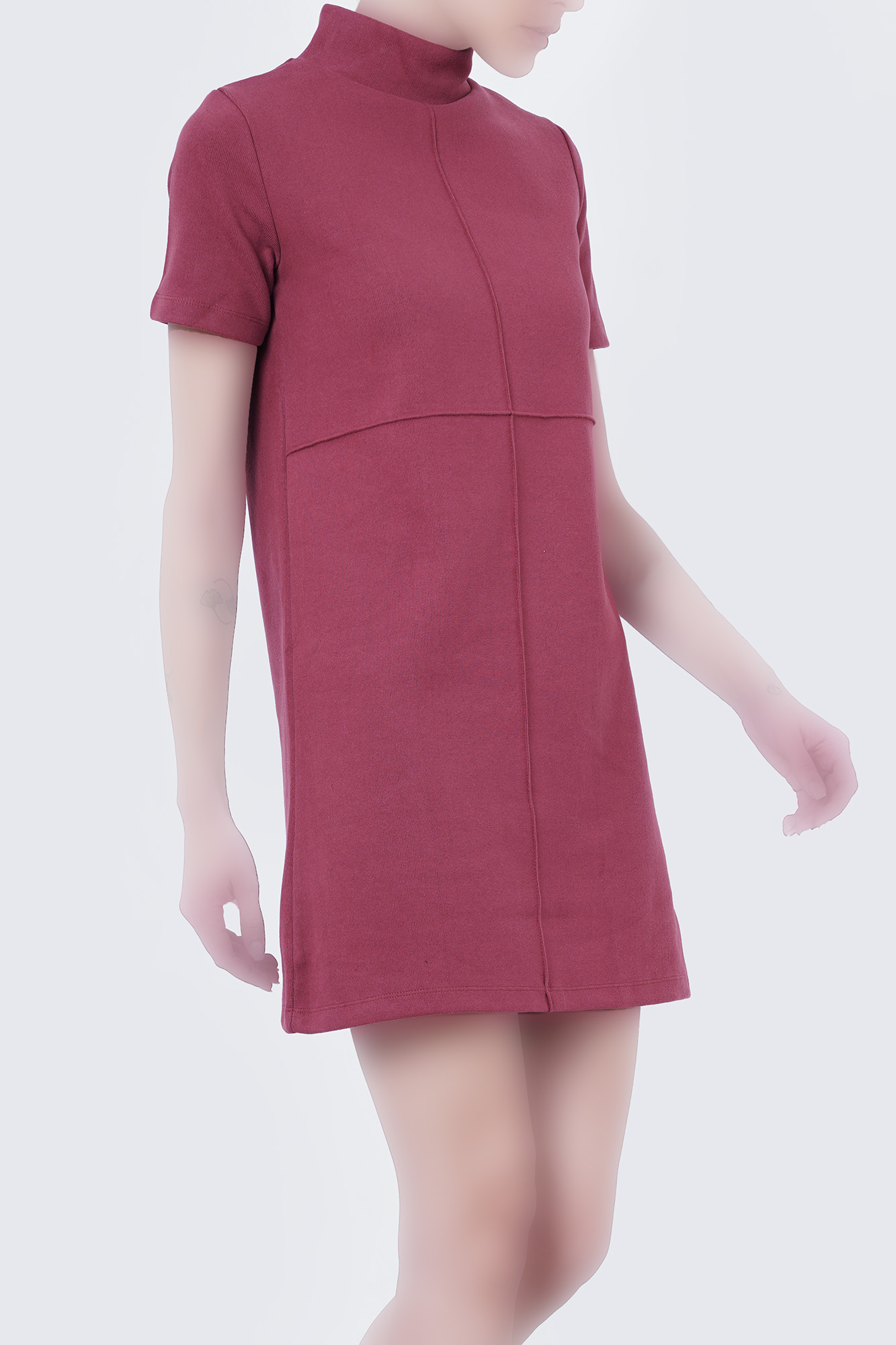 پیراهن کوتاه ساده زنانه