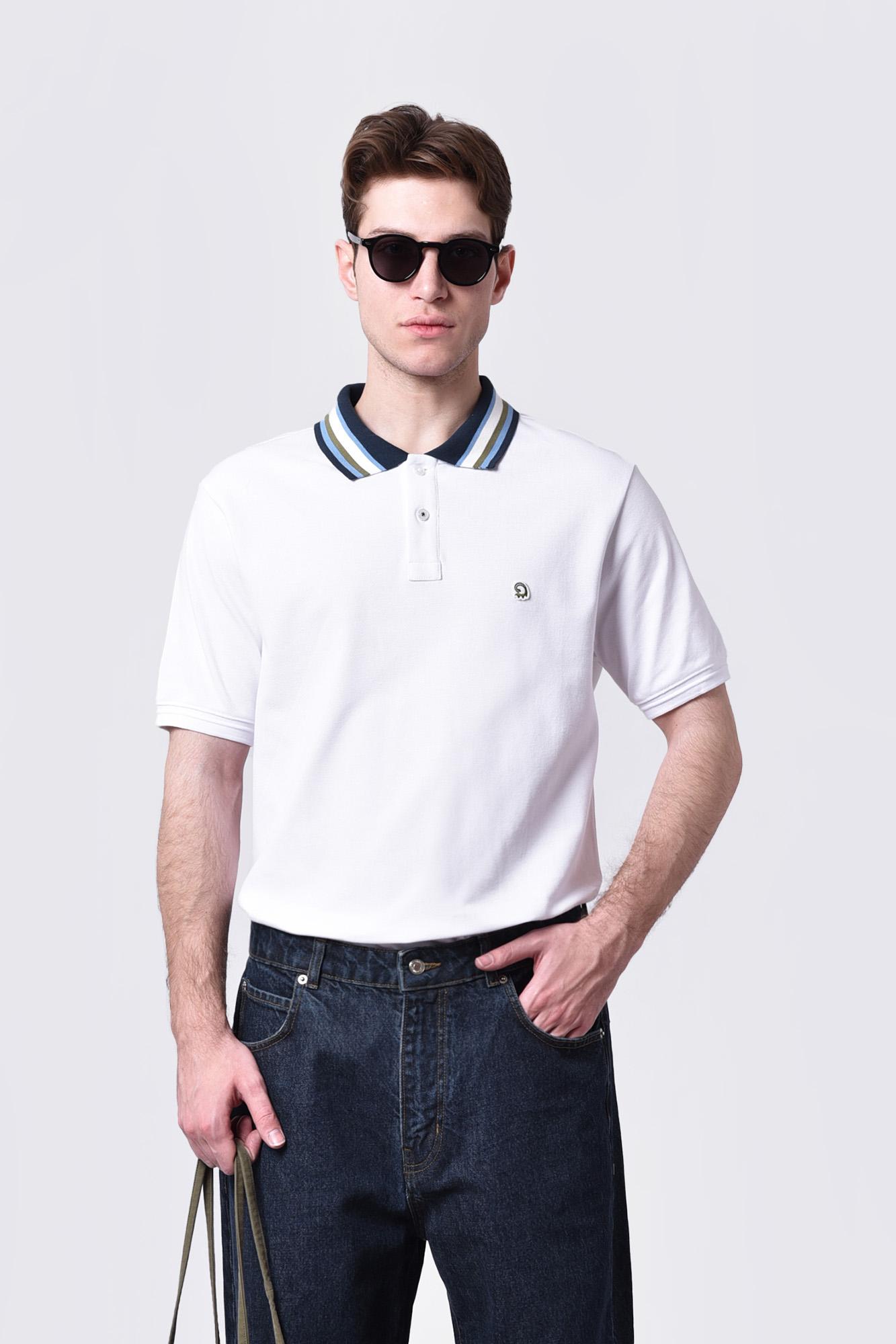 پولوشرت آستین کوتاه ساده مردانه