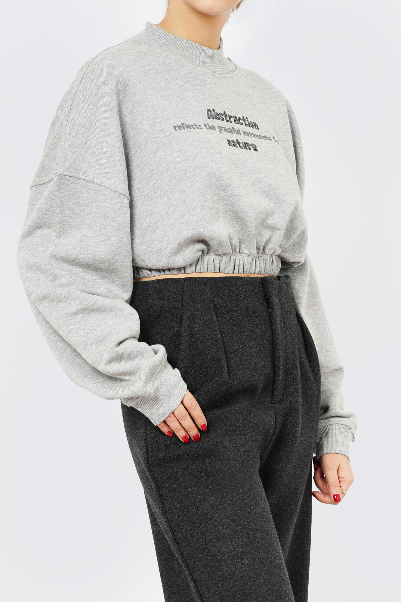 تیشرت آستین بلند ساده زنانه