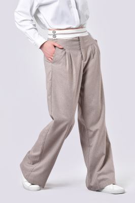 شلوار پارچه ای ساده زنانه