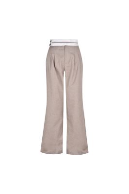 شلوار پارچه ای ساده زنانه