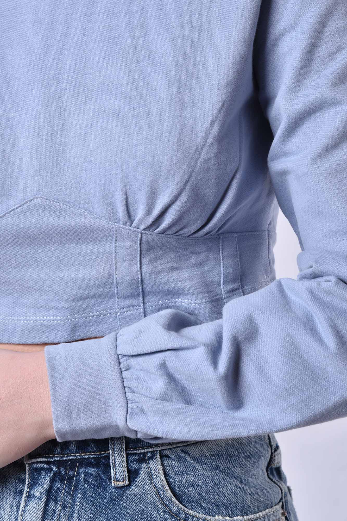 تیشرت آستین بلند ساده زنانه