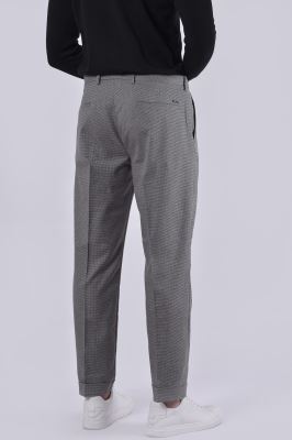 شلوار پارچه ای چهارخانه مردانه