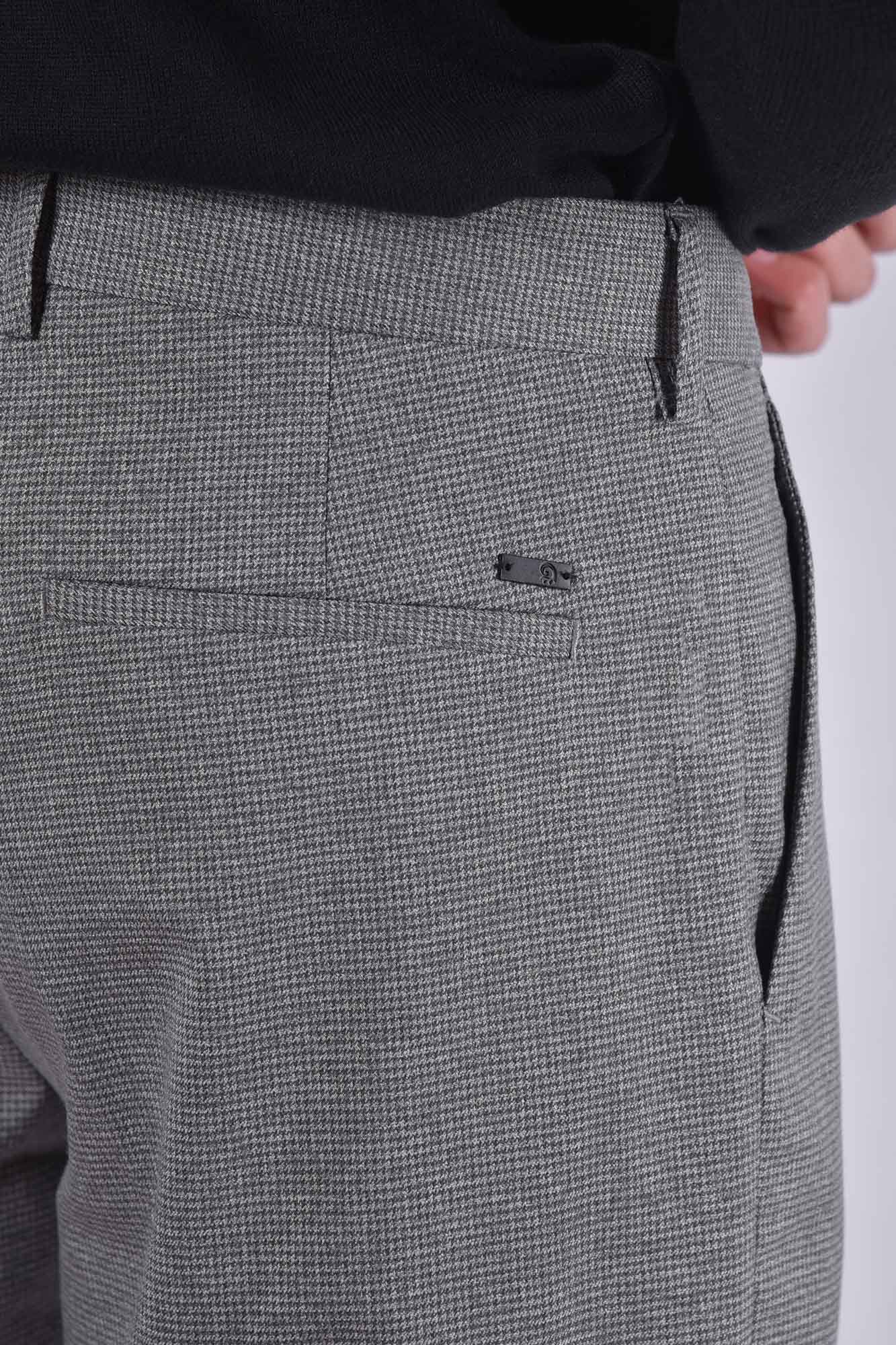 شلوار پارچه ای چهارخانه مردانه