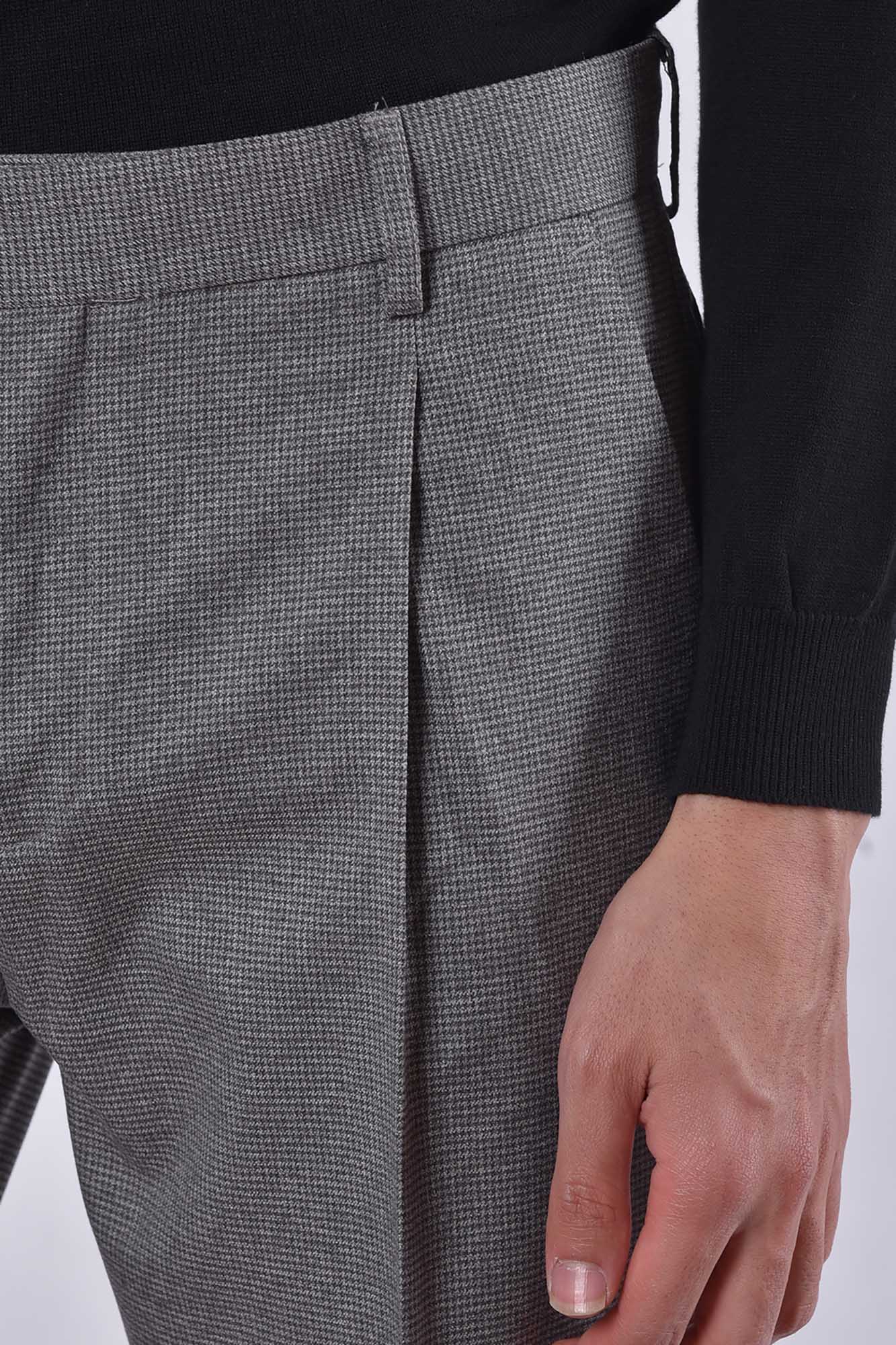 شلوار پارچه ای چهارخانه مردانه