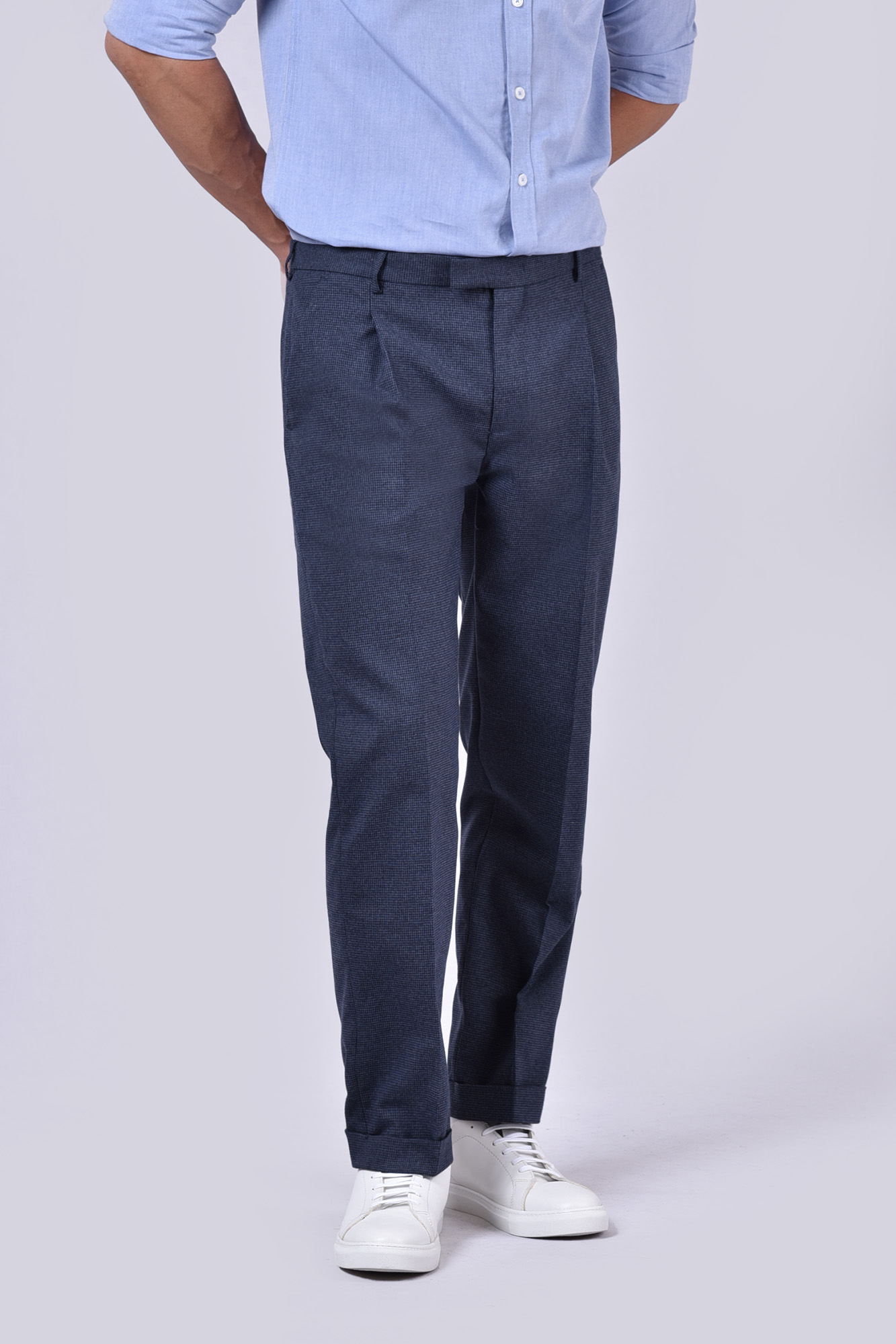 شلوار پارچه ای چهارخانه مردانه