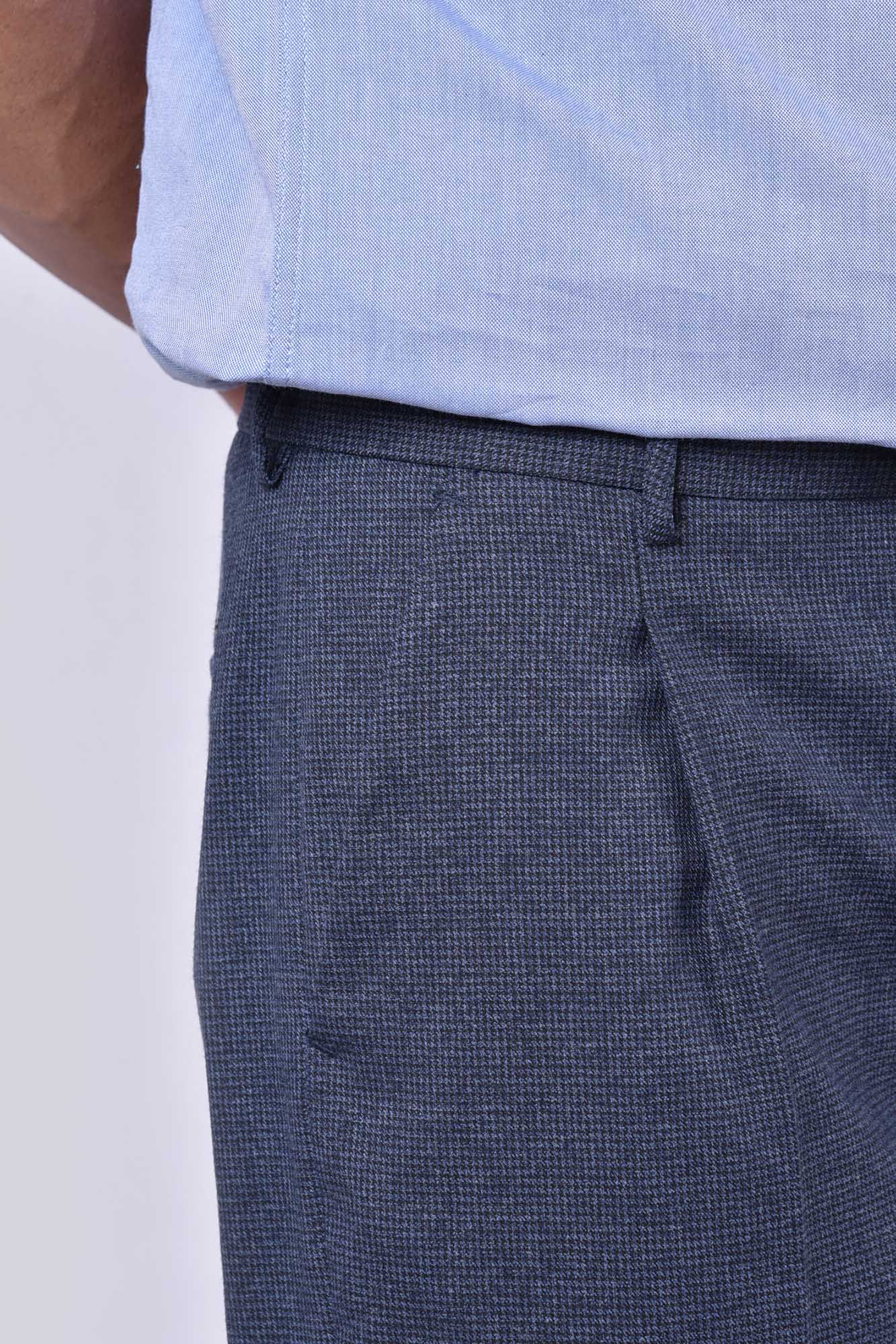 شلوار پارچه ای چهارخانه مردانه