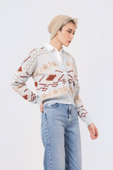 ژاکت طرحدار زنانه