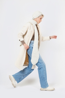 پالتو بلند ساده زنانه